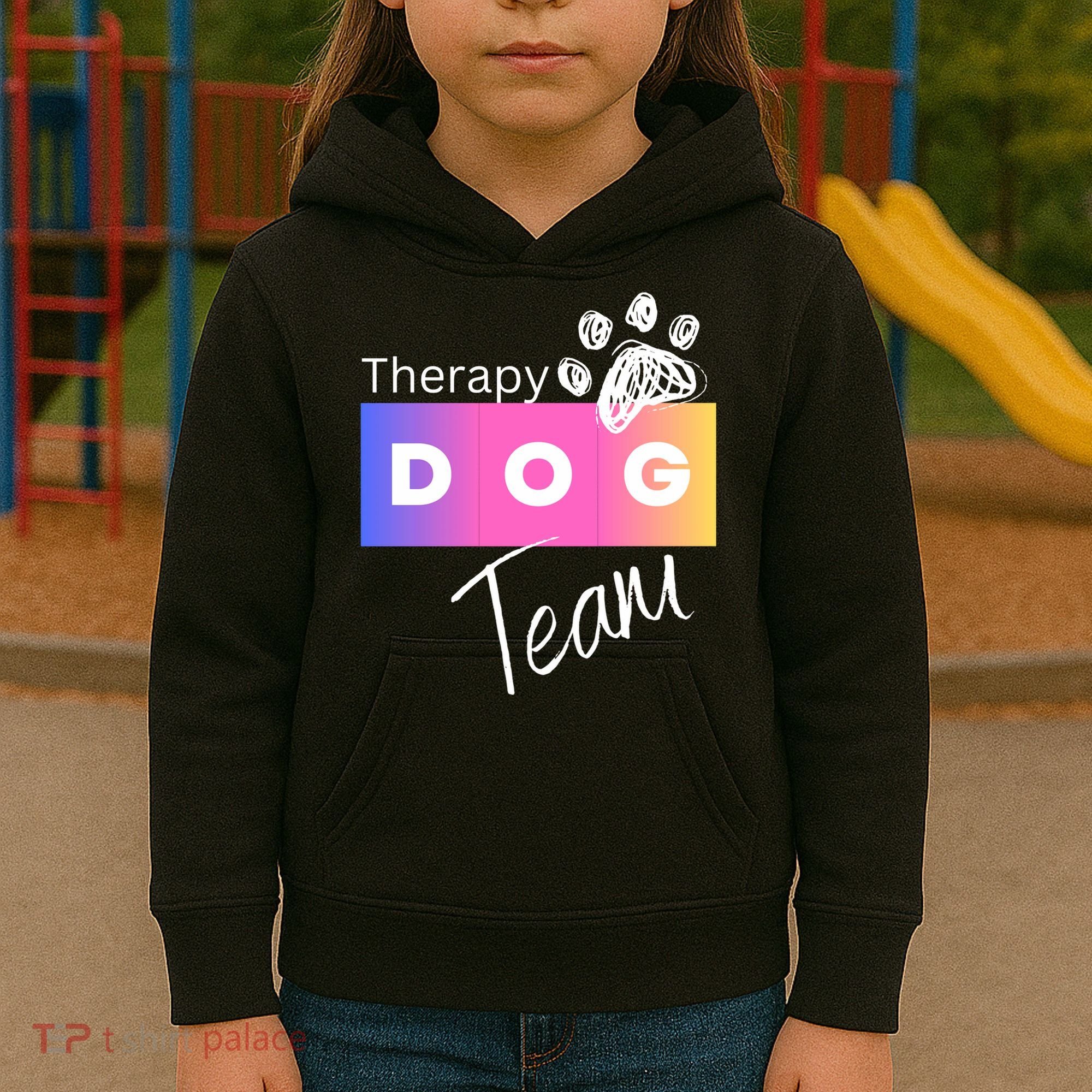 Therapy Dog Team Kids Hoodie