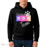 Therapy Dog Team Kids Hoodie thumb 4
