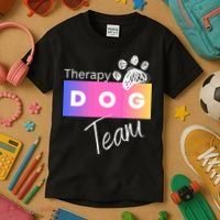 Therapy Dog Team Kids T-Shirt thumb 3