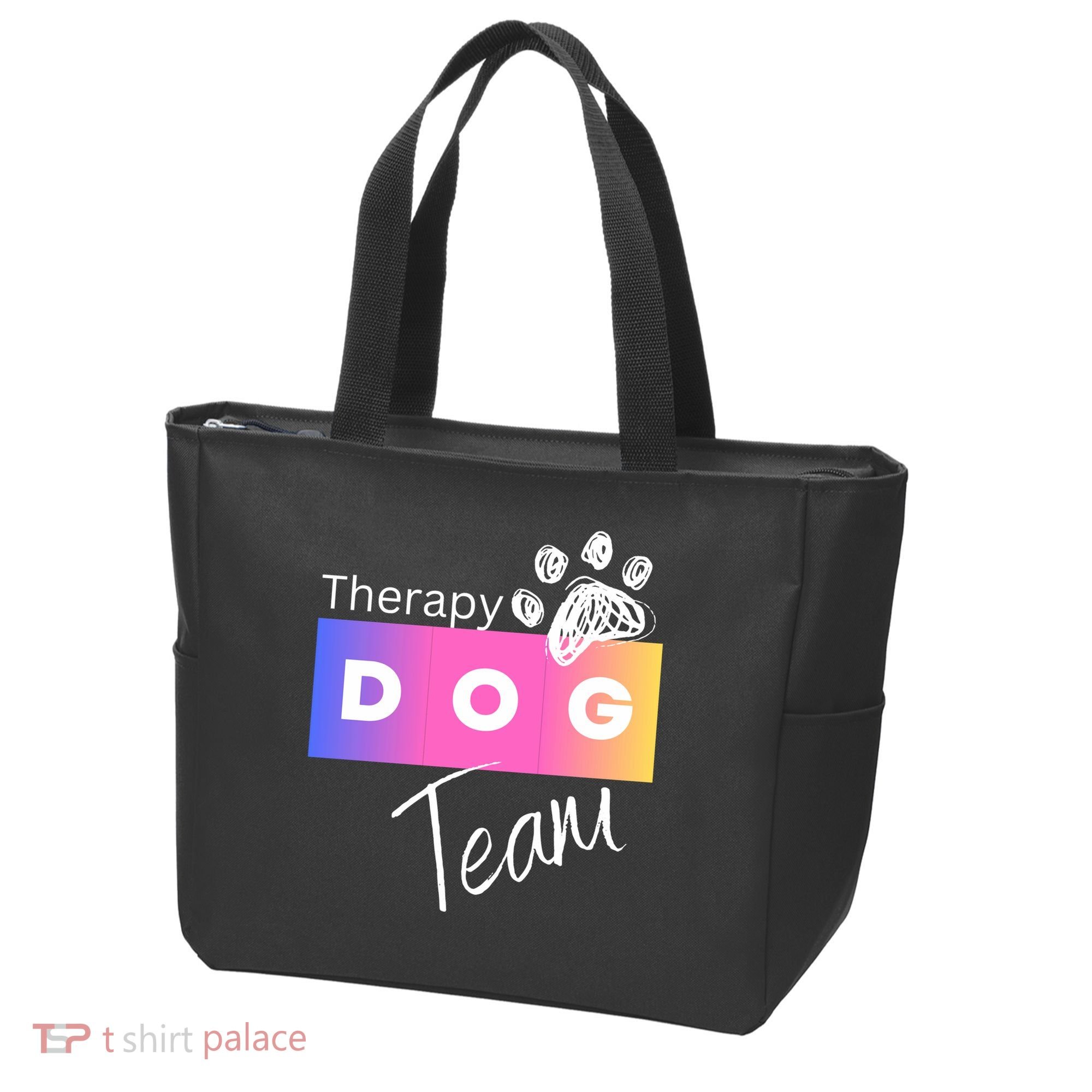 Therapy Dog Team Tote Bag