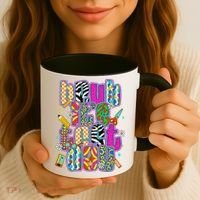 Test Day Teacher Motivation Rock The Test Bruh Its Test Day Coffee Mug thumb 3