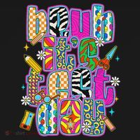Test Day Teacher Motivation Rock The Test Bruh Its Test Day Women's Hoodie thumb 2