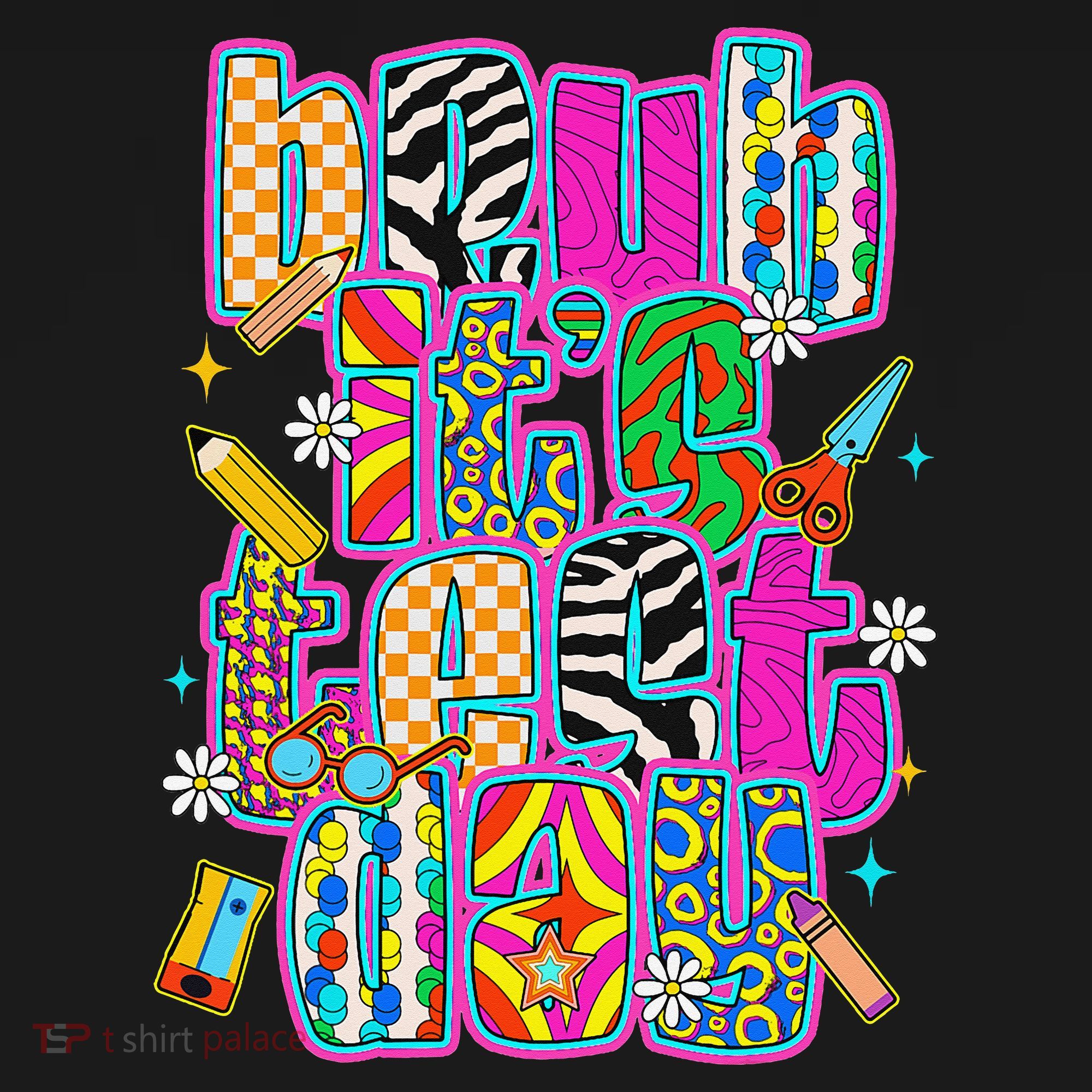 Test Day Teacher Motivation Rock The Test Bruh Its Test Day Women's Hoodie
