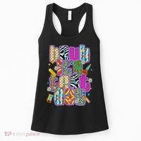 Test Day Teacher Motivation Rock The Test Bruh Its Test Day Women's Tank Top thumb 0