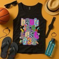Test Day Teacher Motivation Rock The Test Bruh Its Test Day Tank Top thumb 4