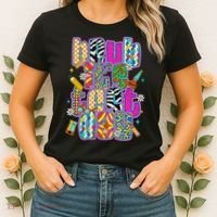 Test Day Teacher Motivation Rock The Test Bruh Its Test Day Women's T-Shirt thumb 2