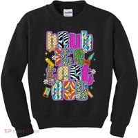 Test Day Teacher Motivation Rock The Test Bruh Its Test Day Kids Sweatshirt thumb 0