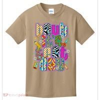 Test Day Teacher Motivation Rock The Test Bruh Its Test Day Kids T-Shirt thumb 0