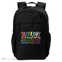 Test Day Teacher Bruh Its Test Day You Got This Bruh No Cap Backpack thumb 0