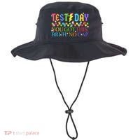 Test Day Teacher Bruh Its Test Day You Got This Bruh No Cap Bucket Hat thumb 0