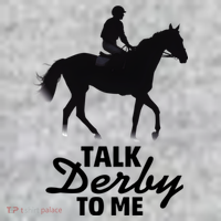 Talk Derby To Me Horse Racing Funny Derby Day Kids Sweatshirt thumb 2