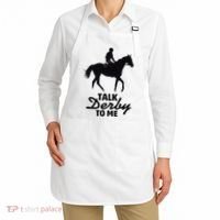 Talk Derby To Me Horse Racing Funny Derby Day Apron thumb 2