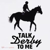 Talk Derby To Me Horse Racing Funny Derby Day Women's Hoodie thumb 2