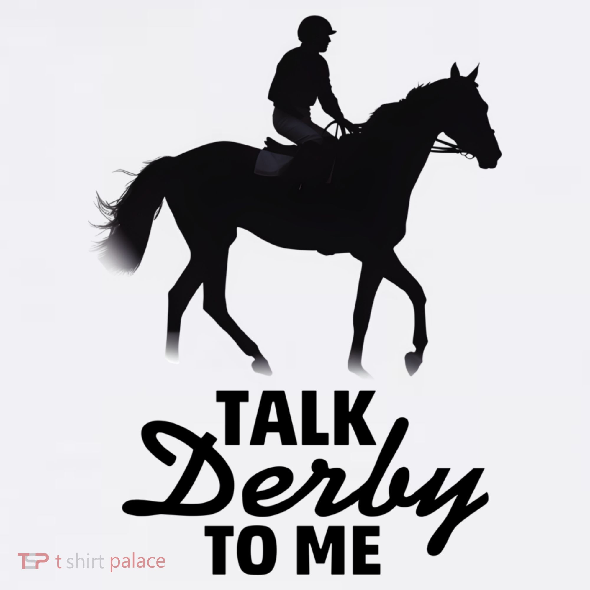 Talk Derby To Me Horse Racing Funny Derby Day Women's Hoodie
