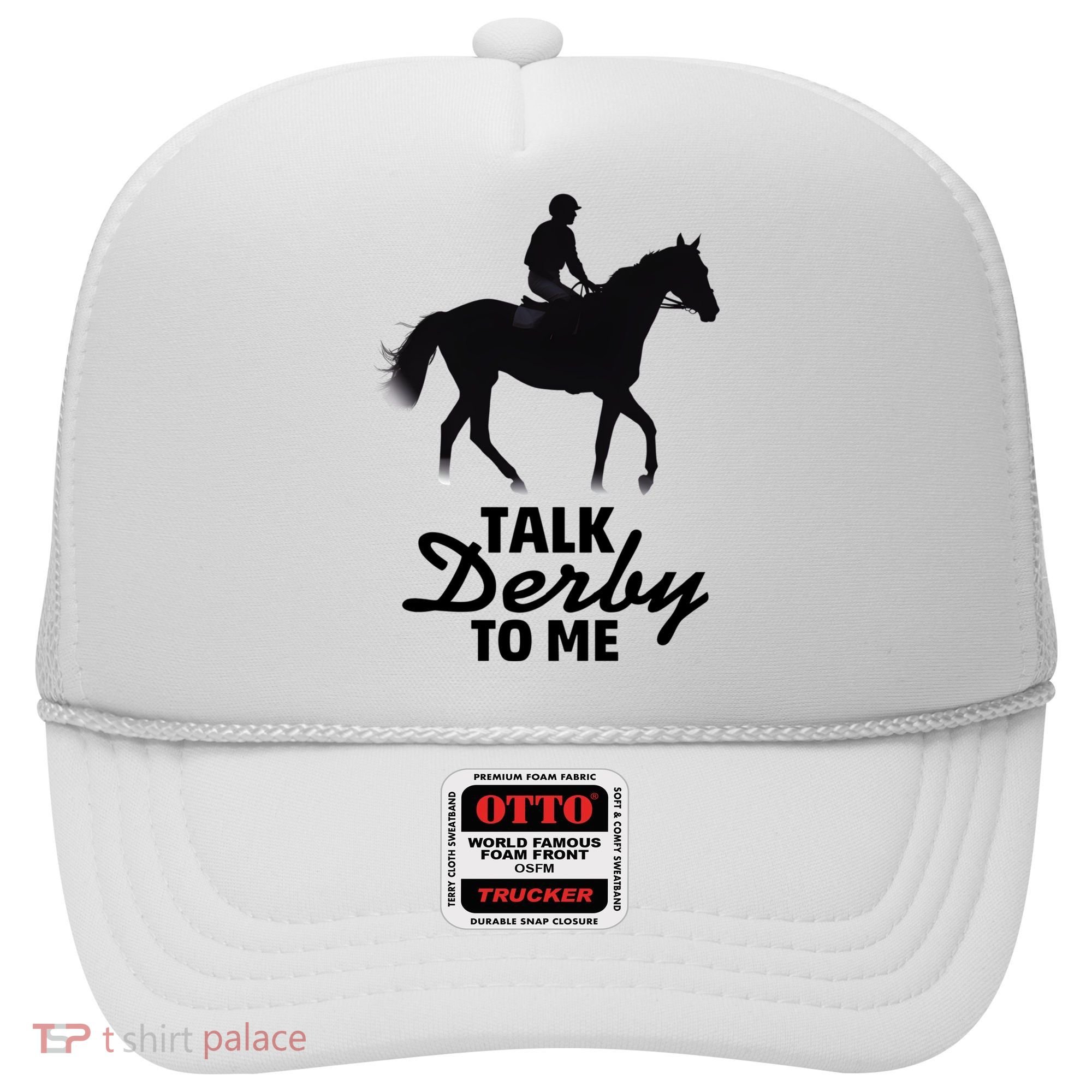 Talk Derby To Me Horse Racing Funny Derby Day Hat