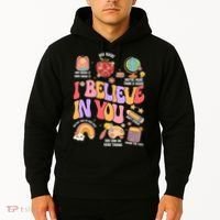 Test Day Teacher I Believe In You School Testing Hoodie thumb 2