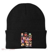 Test Day Teacher I Believe In You School Testing Beanie thumb 0