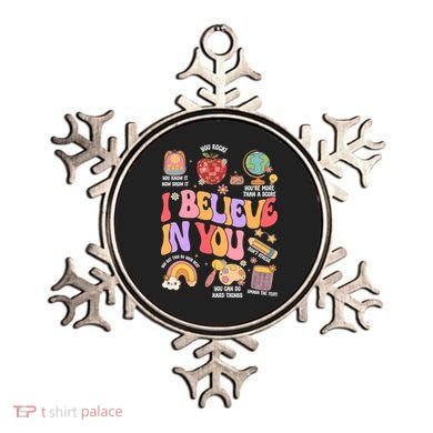 Test Day Teacher I Believe In You School Testing Ornament