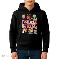 Test Day Teacher I Believe In You School Testing Kids Hoodie thumb 4