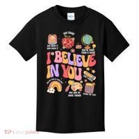 Test Day Teacher I Believe In You School Testing Kids T-Shirt thumb 0