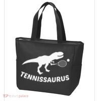 Tennisaurus Dinosaur Tennis Funny Racket T-rex Tote Bag thumb 3
