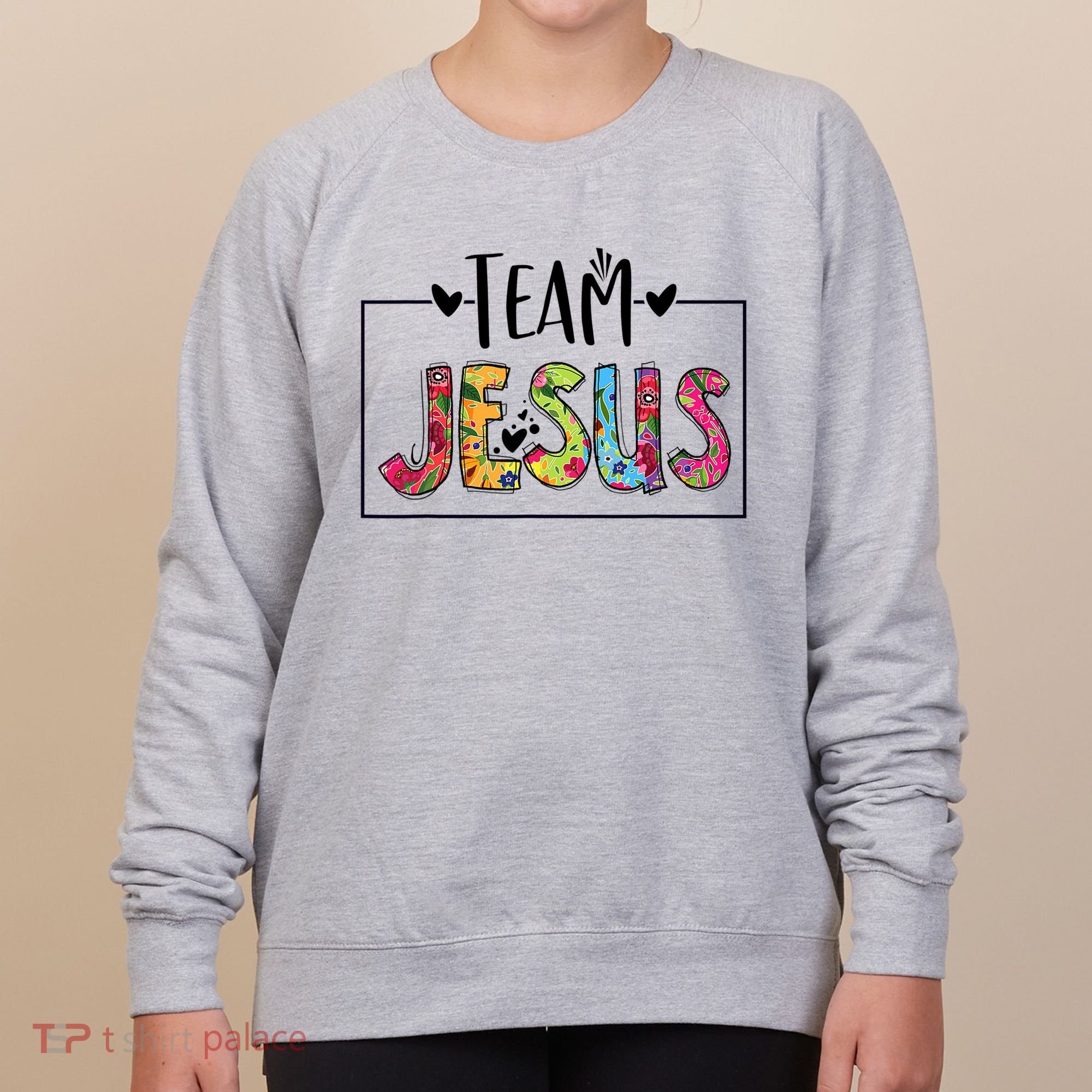 Tie Dye Team Jesus Cool Mom And Christian Thanksgiving Women's Sweatshirt