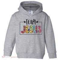 Tie Dye Team Jesus Cool Mom And Christian Thanksgiving Toddler Hoodie thumb 0