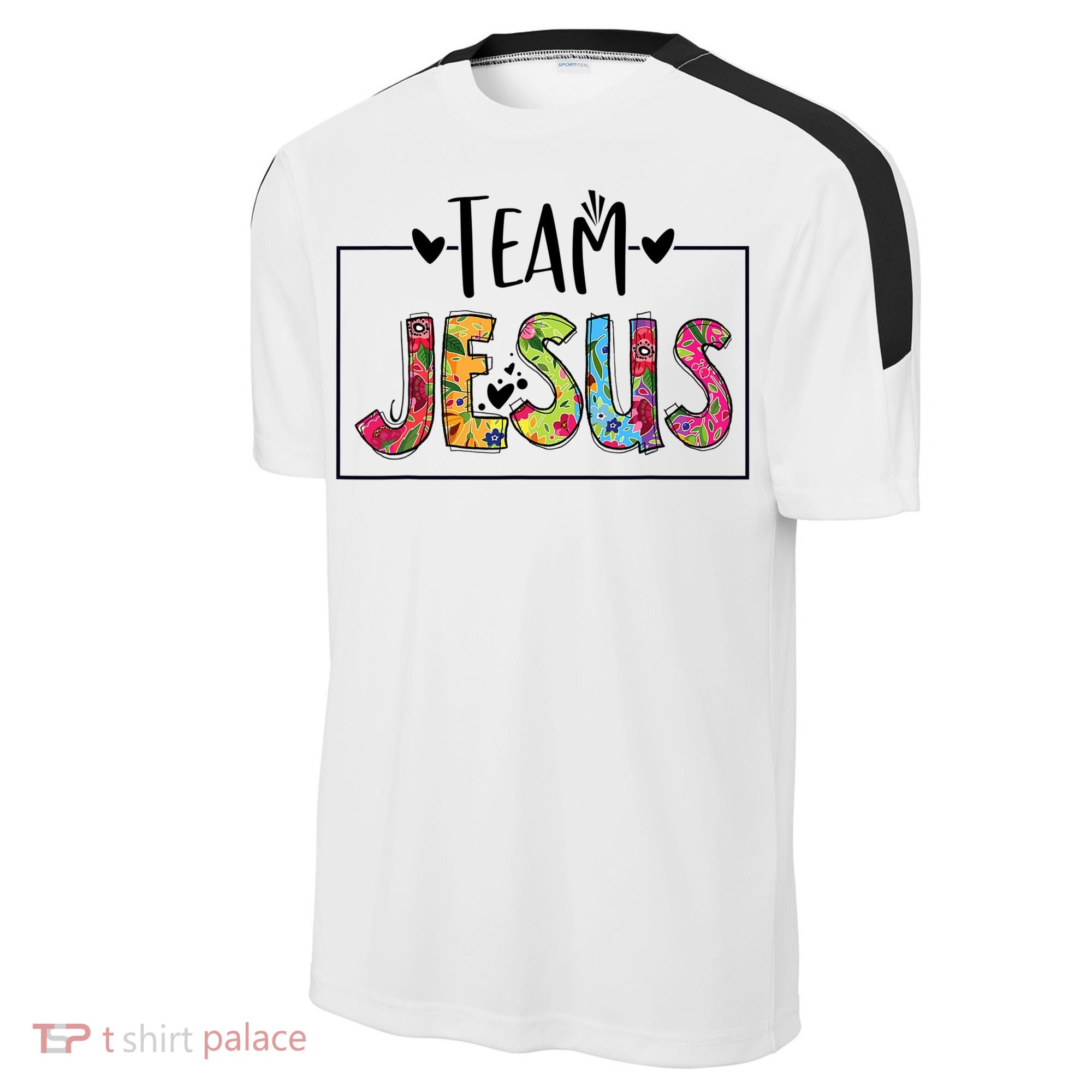 Tie Dye Team Jesus Cool Mom And Christian Thanksgiving Sport-Tek Competitor United Soccer Jersey