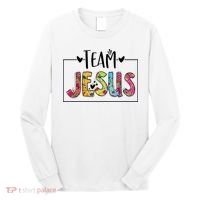 Tie Dye Team Jesus Cool Mom And Christian Thanksgiving Long Sleeve Shirt thumb 0