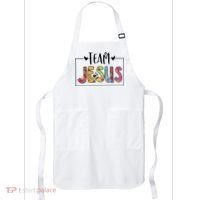 Tie Dye Team Jesus Cool Mom And Christian Thanksgiving Apron thumb 0