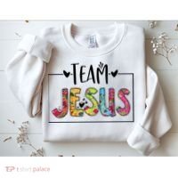 Tie Dye Team Jesus Cool Mom And Christian Thanksgiving Sweatshirt thumb 2