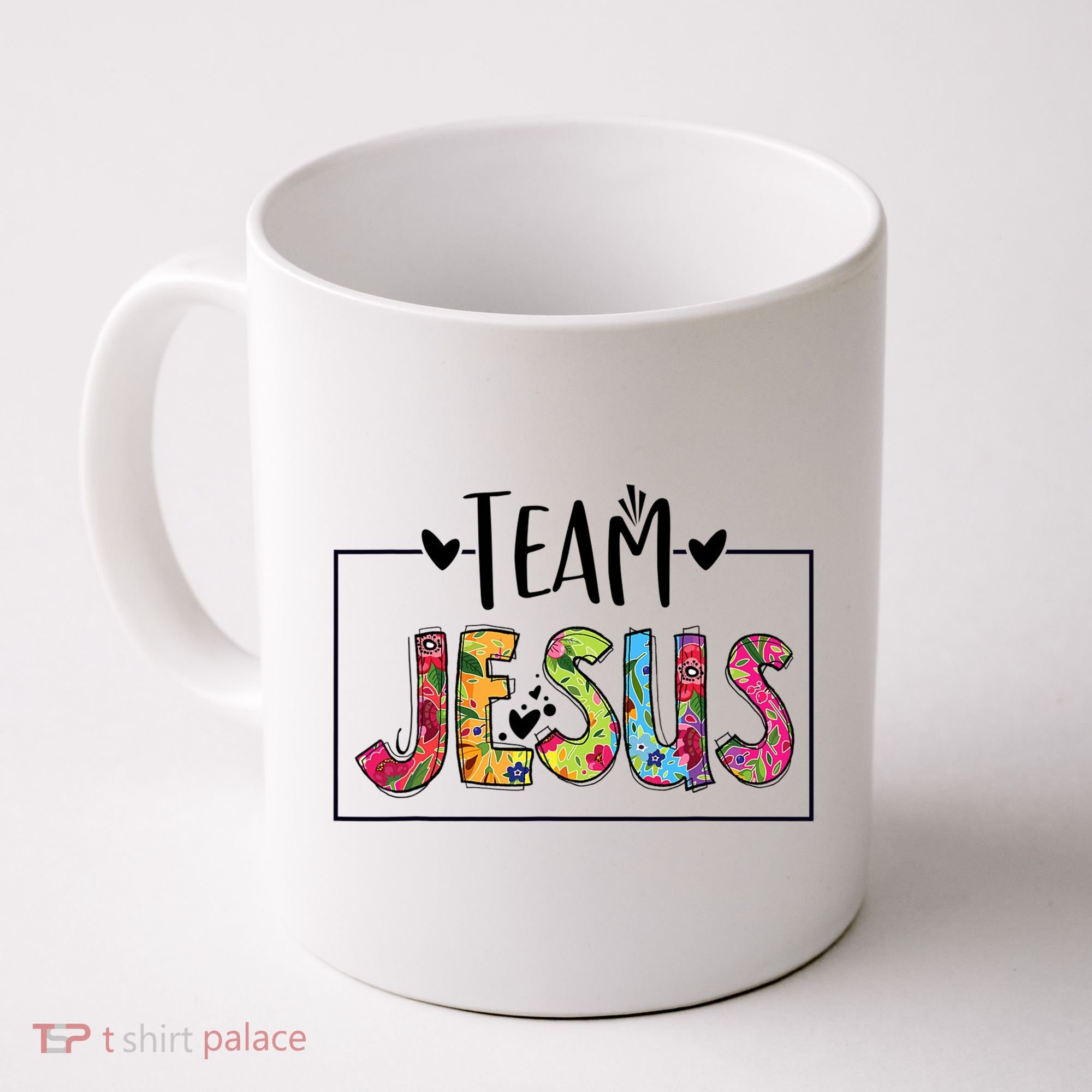 Tie Dye Team Jesus Cool Mom And Christian Thanksgiving Coffee Mug
