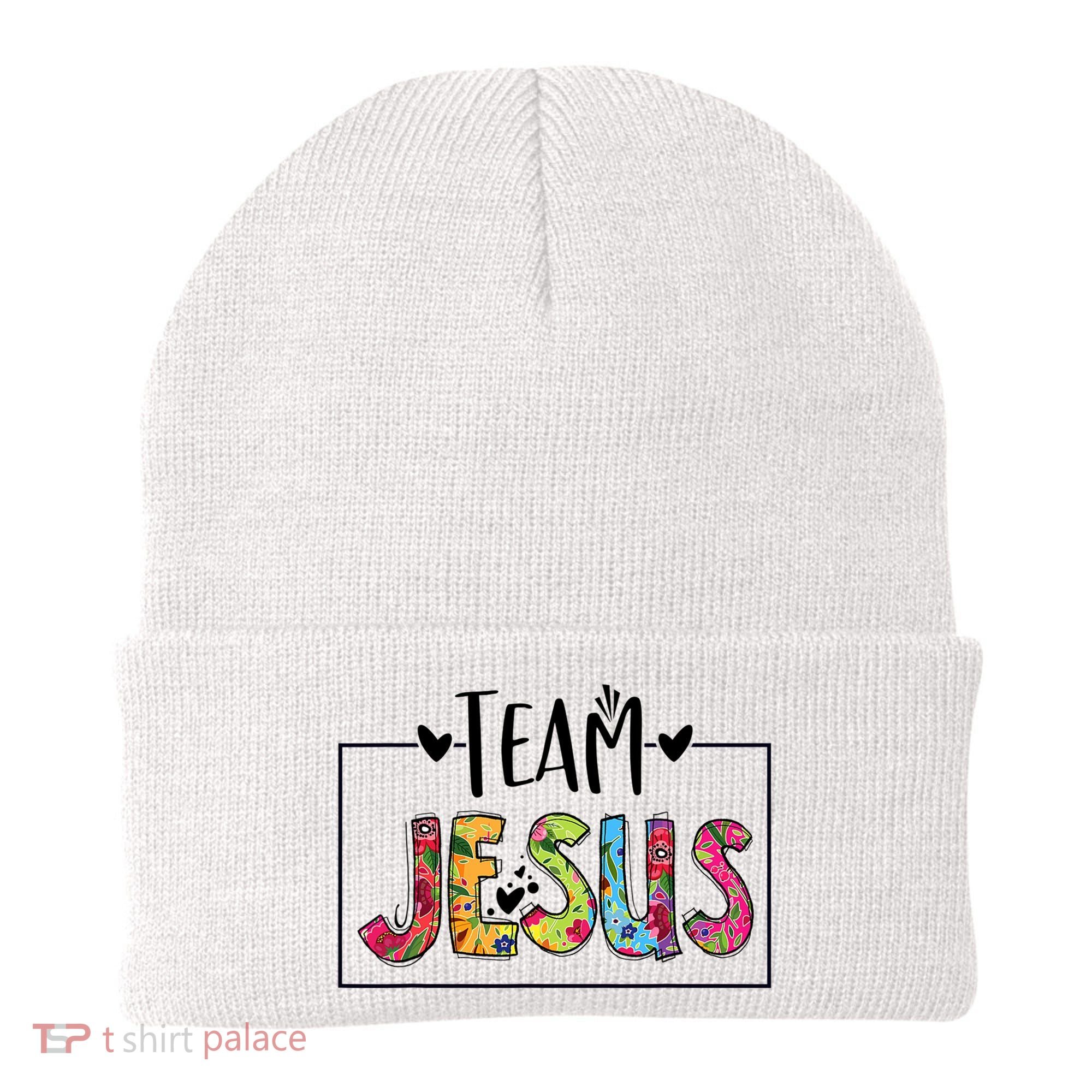 Tie Dye Team Jesus Cool Mom And Christian Thanksgiving Beanie