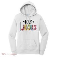 Tie Dye Team Jesus Cool Mom And Christian Thanksgiving Women's Hoodie thumb 0