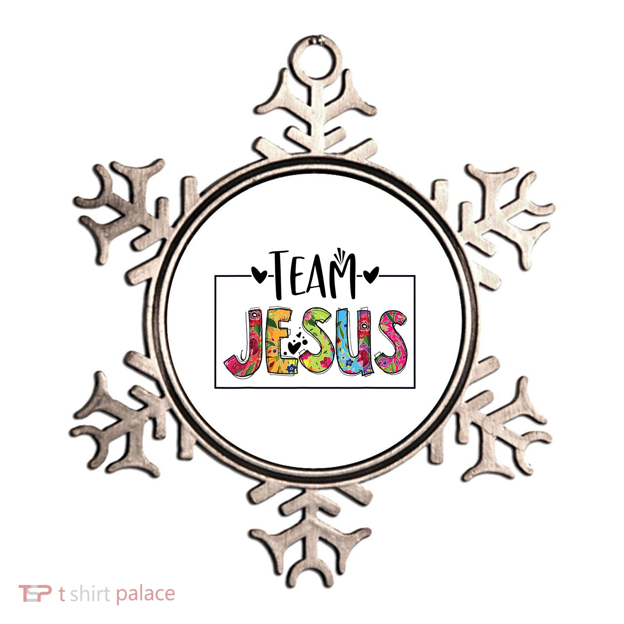 Tie Dye Team Jesus Cool Mom And Christian Thanksgiving Ornament