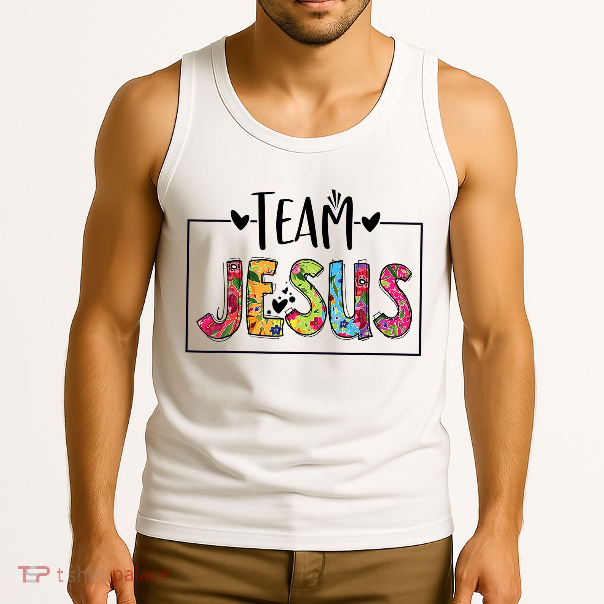 Tie Dye Team Jesus Cool Mom And Christian Thanksgiving Tank Top