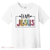 Tie Dye Team Jesus Cool Mom And Christian Thanksgiving Toddler T-Shirt thumb 0