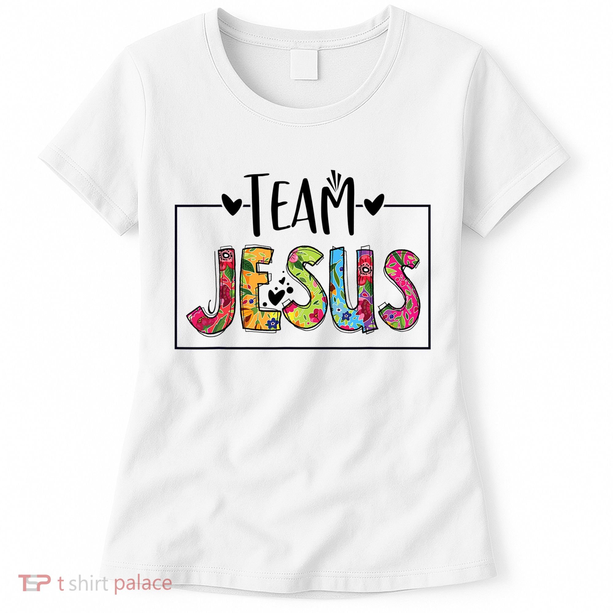 Tie Dye Team Jesus Cool Mom And Christian Thanksgiving Women's T-Shirt