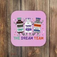 The Dream Team Retro Groovy B52 Nurse Medical Nursing Psych Coaster thumb 0