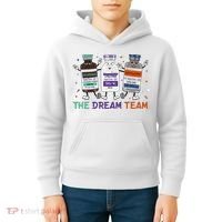 The Dream Team Retro Groovy B52 Nurse Medical Nursing Psych Kids Hoodie thumb 4