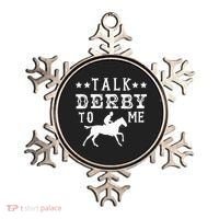 Talk Derby To Me Horse Racing Track Betting Gambling Ornament thumb 0