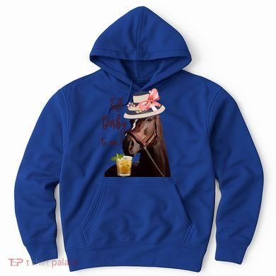 Talk Derby To Me Mint Juleps Derby Horse Racing Cute Gift Hoodie