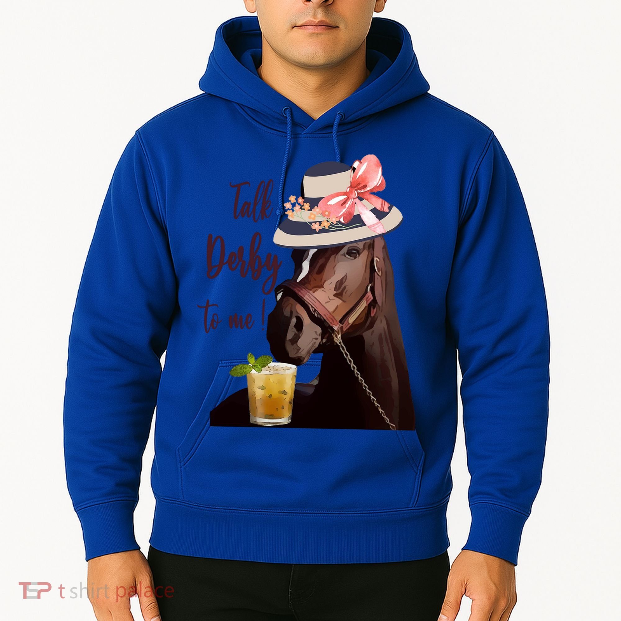 Talk Derby To Me Mint Juleps Derby Horse Racing Cute Gift Hoodie