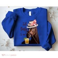 Talk Derby To Me Mint Juleps Derby Horse Racing Cute Gift Sweatshirt thumb 2