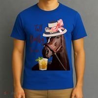 Talk Derby To Me Mint Juleps Derby Horse Racing Cute Gift T-Shirt thumb 3