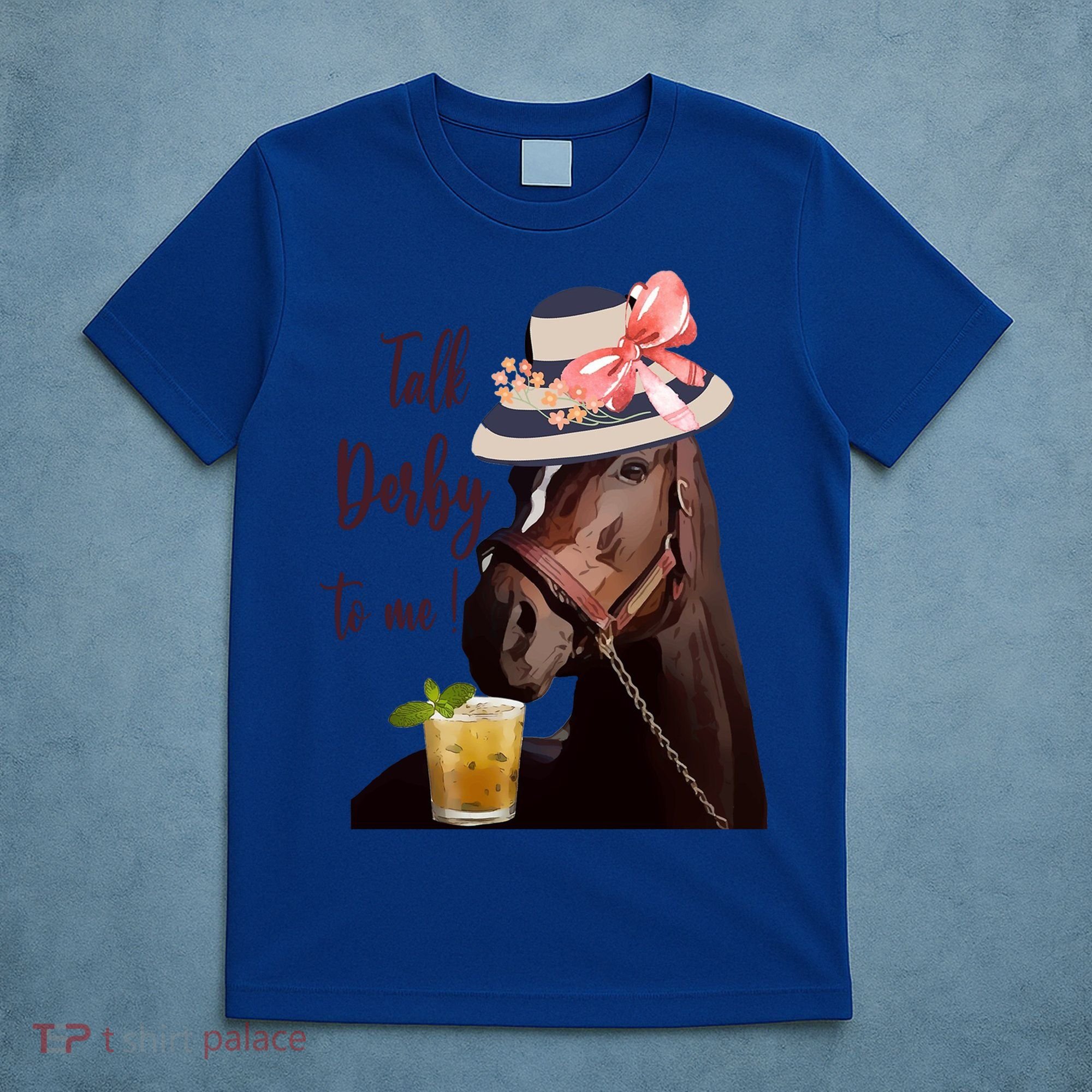 Talk Derby To Me Mint Juleps Derby Horse Racing Cute Gift T-Shirt