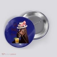 Talk Derby To Me Mint Juleps Derby Horse Racing Cute Gift Button thumb 0
