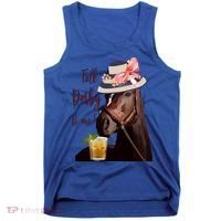 Talk Derby To Me Mint Juleps Derby Horse Racing Cute Gift Tank Top thumb 0
