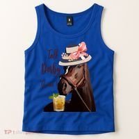 Talk Derby To Me Mint Juleps Derby Horse Racing Cute Gift Tank Top thumb 2
