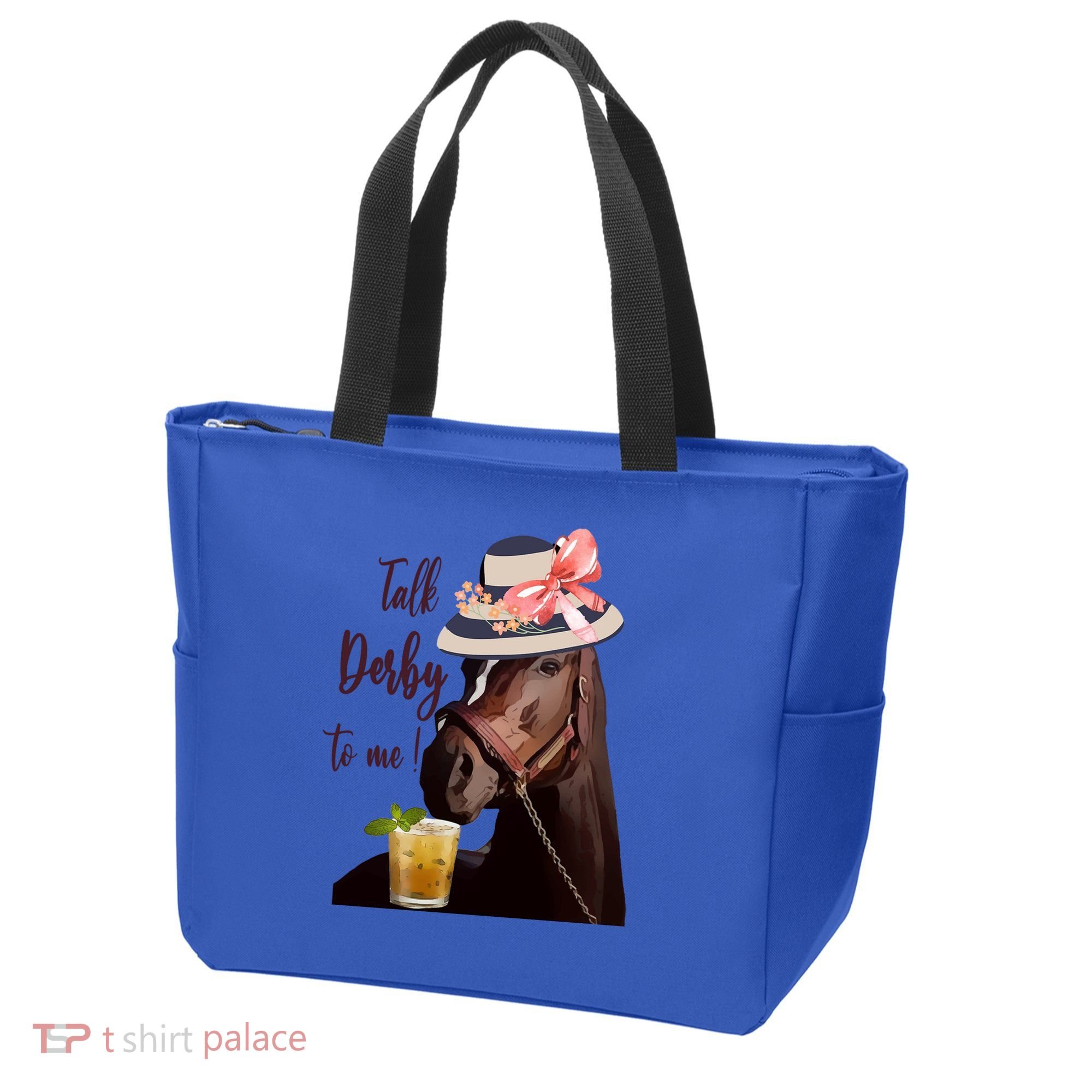 Talk Derby To Me Mint Juleps Derby Horse Racing Cute Gift Tote Bag